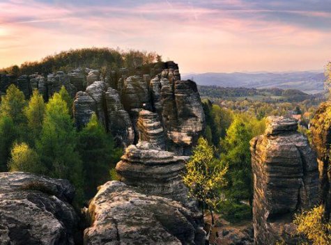 Tisa Rocks viewpoints (Narnia) | Northern Hikes - Czech tours